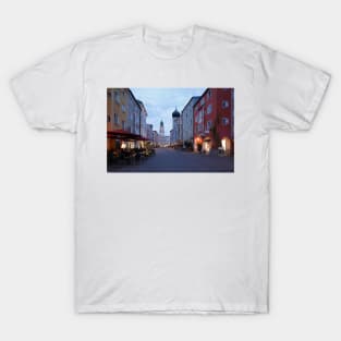 Max-Josefs-Platz, Rosenheim, Upper Bavaria, Bavaria, Germany, Europe T-Shirt